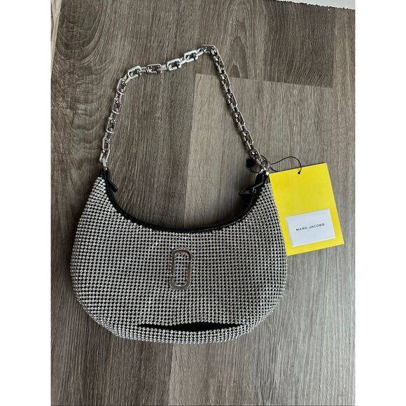 Marc Jacobs The Small Rhinestone Curve Bag $550 - Picture 3 of 8